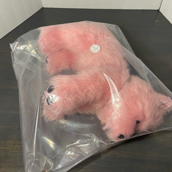 Build-A-Bear Pink Shaggy Terrier Dog Plush – Retired – 16” - Picture 8 of 8